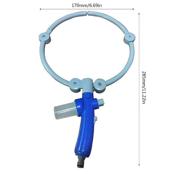 Vòi tắm 360 độ cho chó mèo