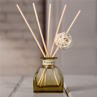 【Bán nóng】Máy khuếch tán tinh dầu với que tự nhiên, chai thủy tinh và dầu thơm 35ML