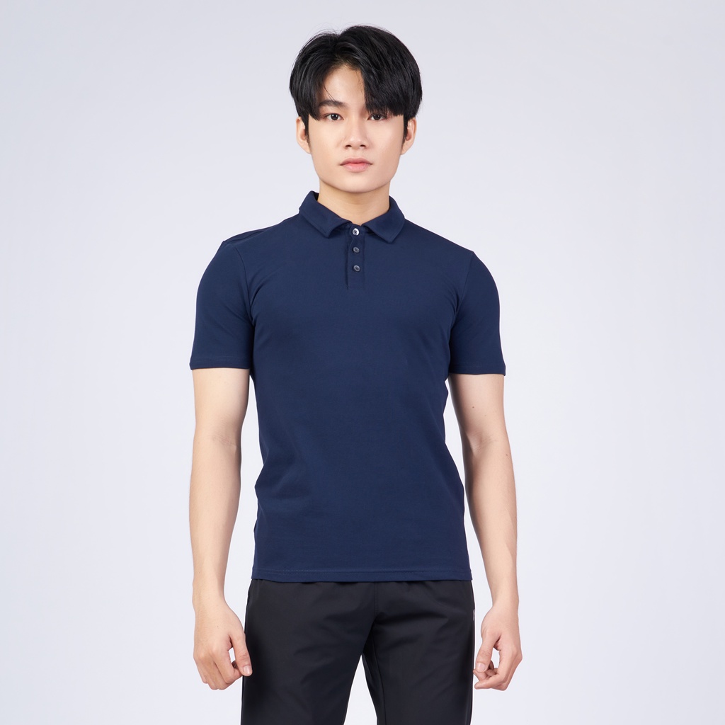 Áo polo nam DELTA RPO002M vải 100% cotton chất liệu mềm mịn co giãn 4 chiều, thấm hút mồ hôi tự nhiên