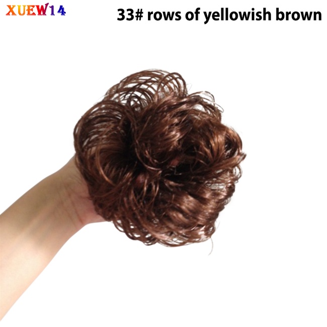 Búi Tóc Giả Hình Bánh Donut Xinh Xắn Dành Cho Bé Gái