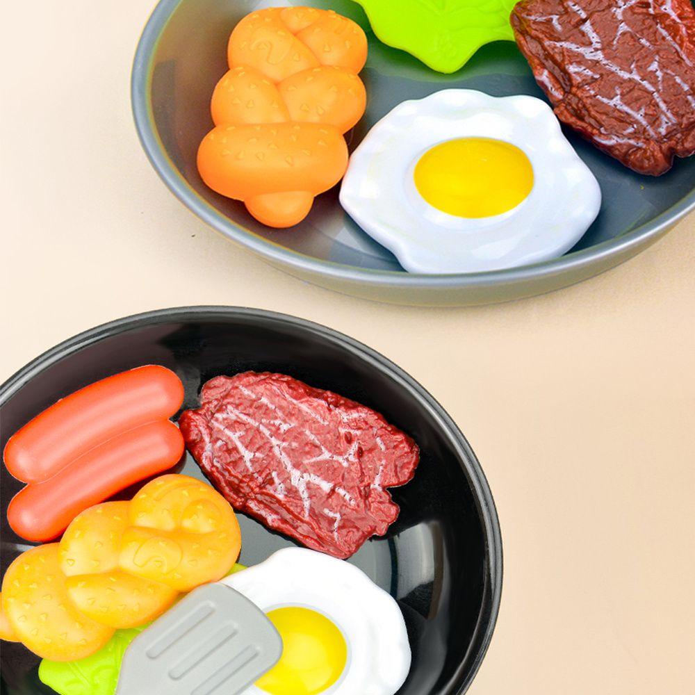 SUSANS Bộ 8 Món Đồ Chơi Nhà Bếp Đồ Ăn Hot Dog