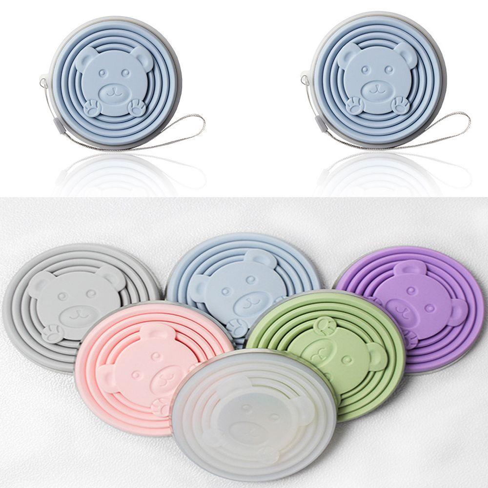 DORAW Ly Uống Nước Silicone Thép Không Gỉ Chống Bụi Có Thể Gấp Gọn Kèm Dây Đeo Tiện Lợi
