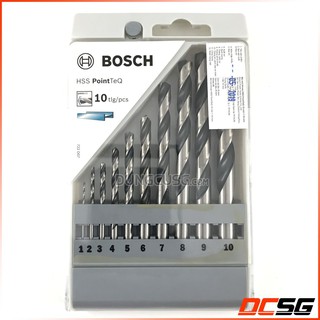 Bộ 10 mũi khoan sắt 1.0-10mm Bosch 2068577348