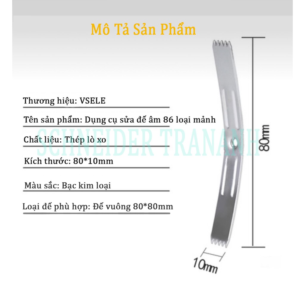 [2 Chiếc] Bộ dụng cụ sửa đế âm vỡ CNBV