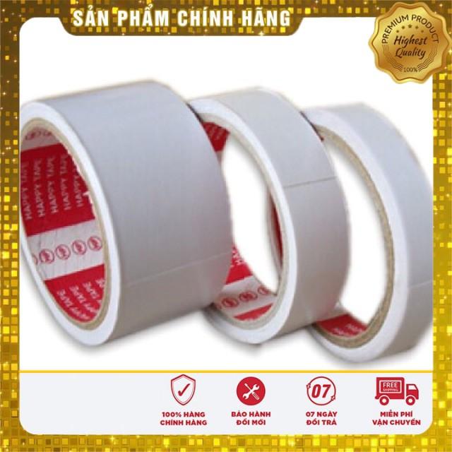 Băng dính 2 mặt đủ kích cỡ (1cm-1,5cm-2cm-2,5cm-4,8cm)