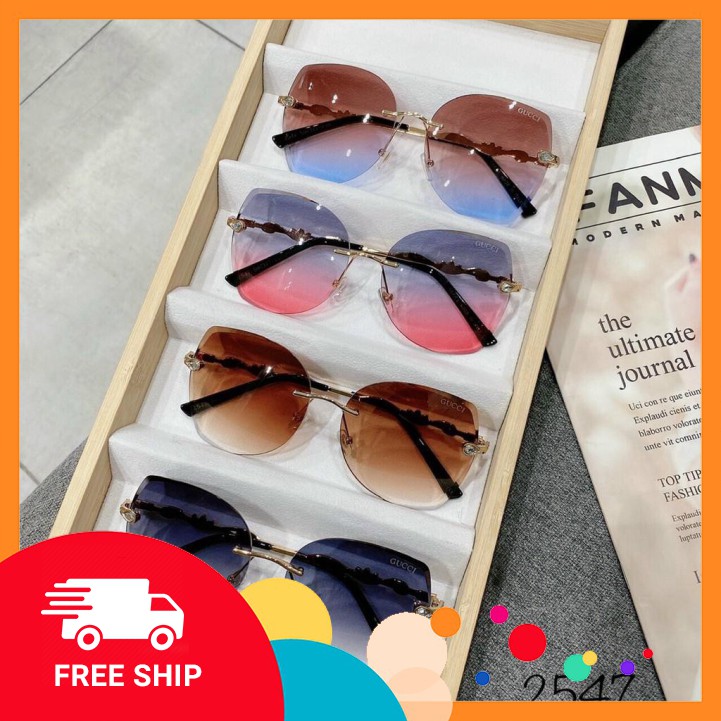 Kính mát thời trang nữ TD01 🤞 Kính chống tia UV bảo vệ mắt