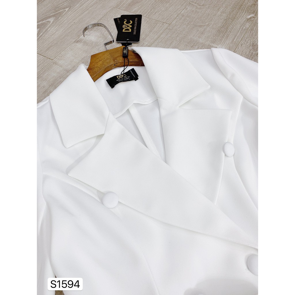 Set Vest trắng kèm đai S1594 - Đẹp Shop DVC - Kèm ảnh thật trải sàn do shop tự chụp | BigBuy360 - bigbuy360.vn