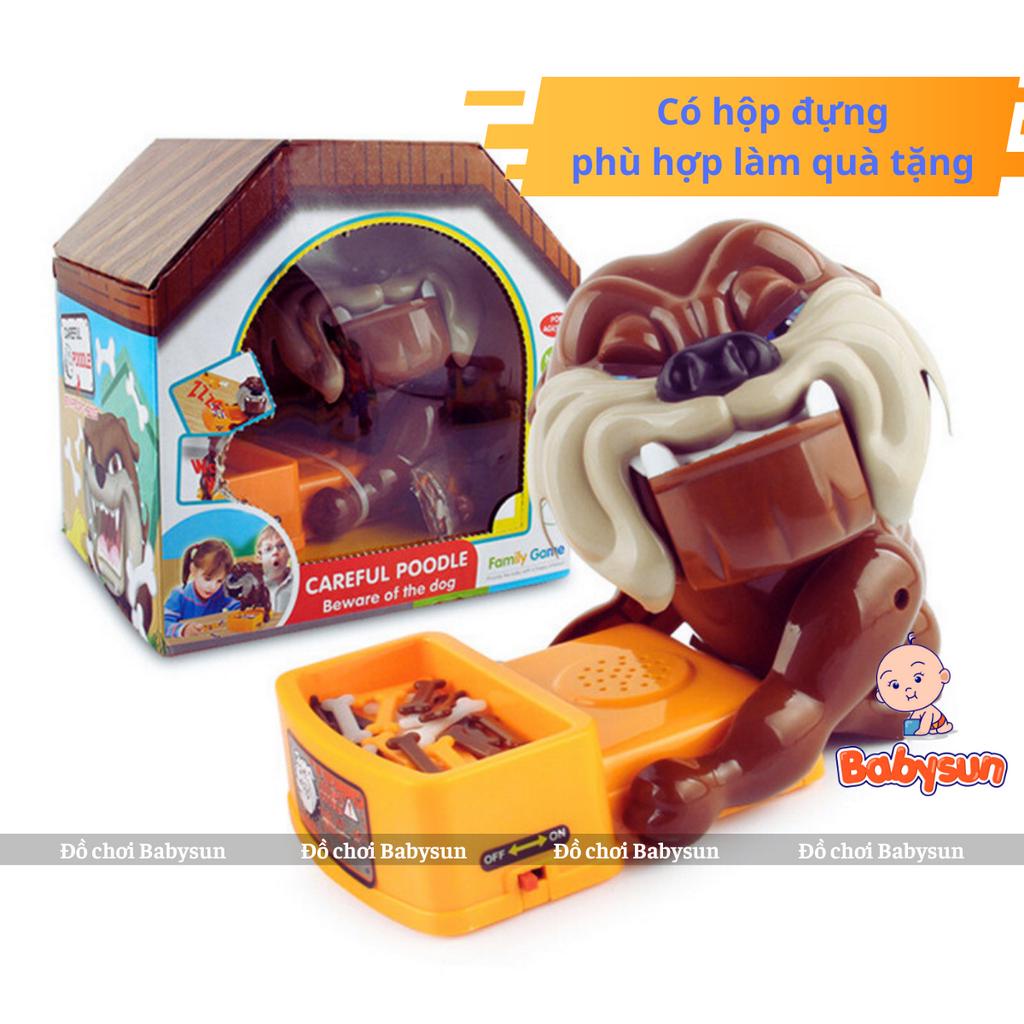 Bộ đồ chơi gắp xương chó cỡ lớn, chó gặm xương- Trò chơi giải trí cùng gia đình