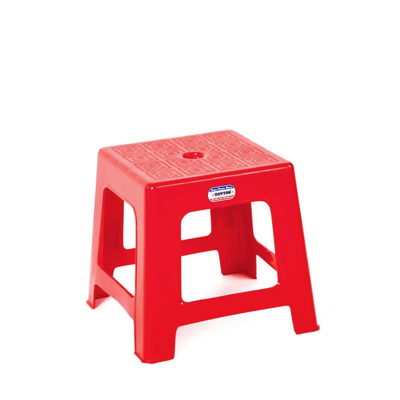 Ghế lùn Lớn Nhựa Duy Tân H069 - Kiện 25 cái  - kích thước 28 x 28 x 24.5 cm - Bán sỉ