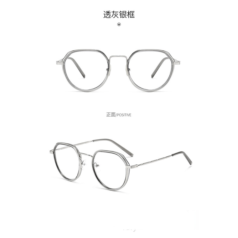 Mắt kính gọng kim loại chống ánh sáng xanh thời trang cho nam và nữ