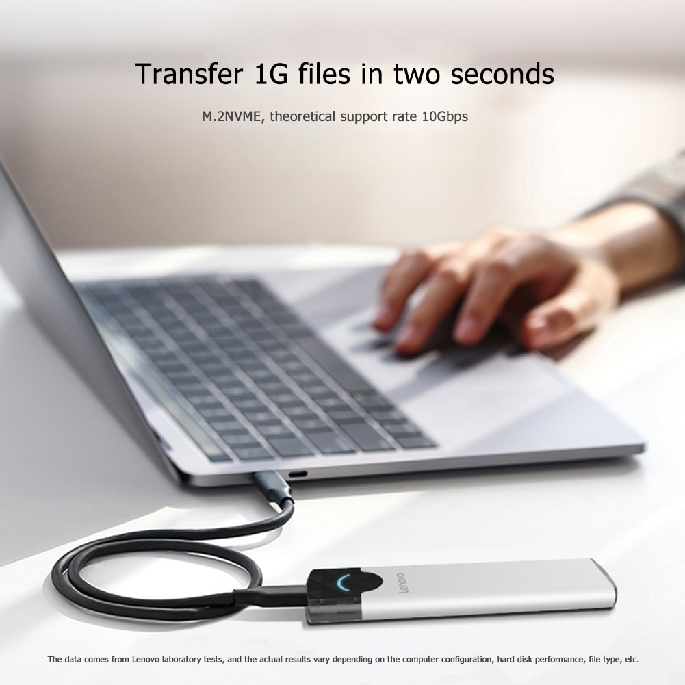 LENOVO Ổ Cứng Ssd Usb 3.1 Gen2 Cho M.2 Ngff Sata B B + M Key / Nvme Pcie M Key Sdd Box | BigBuy360 - bigbuy360.vn
