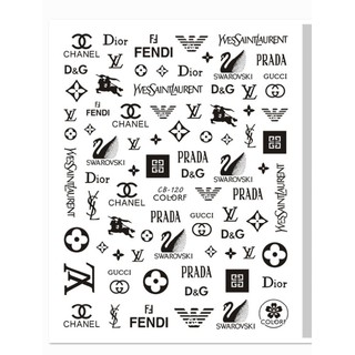 sticker thương hiệu logo mã mới