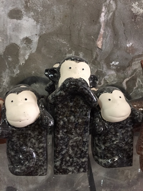 Bộ tượng 3 chú khỉ tam không