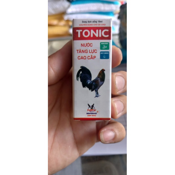 TONIC tăng lực gà đá. bổ sung vitamin giúp gà khỏe, tăng bo.
