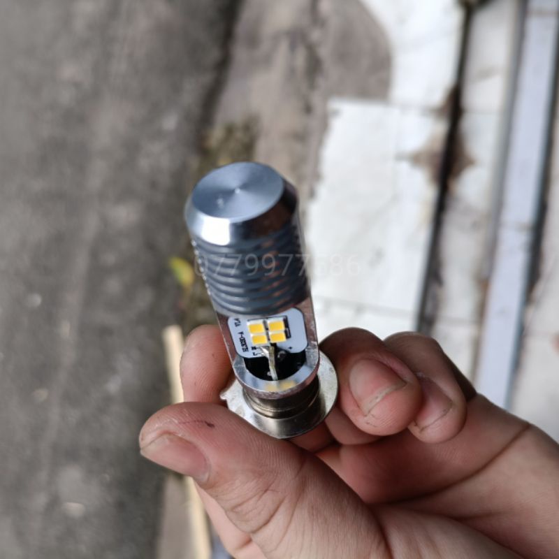 Đèn Led pha Osram chân M5 cho Dream, Cub, Honda 67