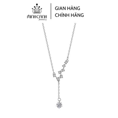 Dây Chuyền Zic Zắc Treo Đá Ngôi Sao - Minh Canh Jewelry