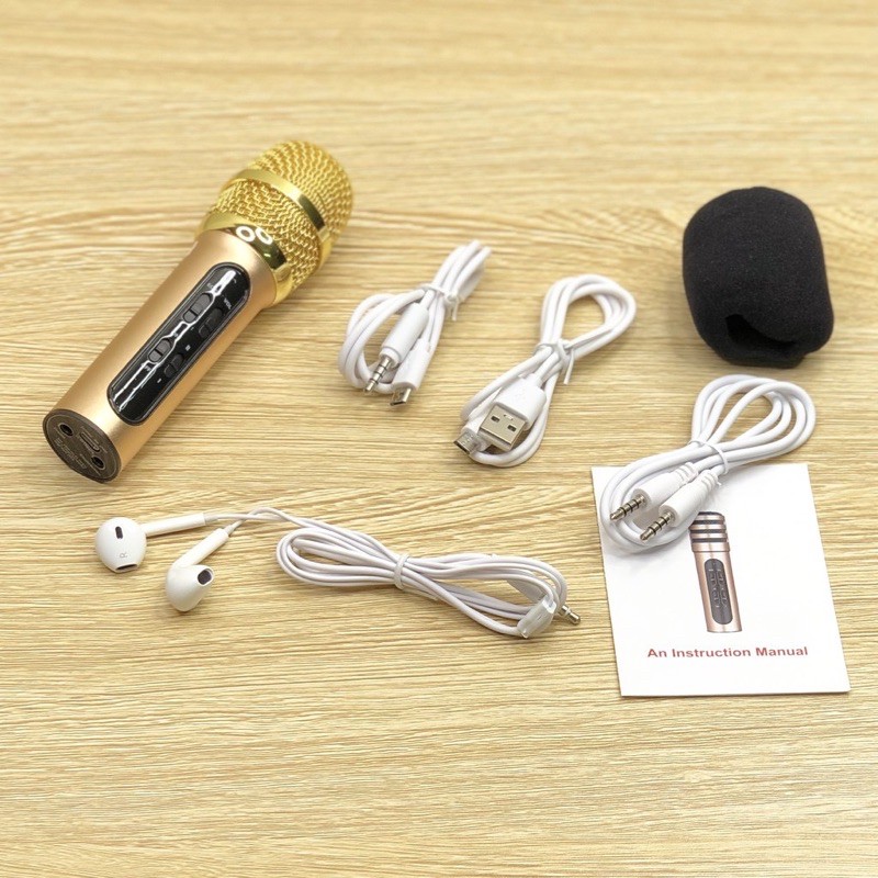 Mic C11 Nâng Cấp 3 Dây ⚡FREE SHIP⚡ Hàng Loại 1 Micro C11 Hát Cực Hay . Bảo Hành 12 Tháng