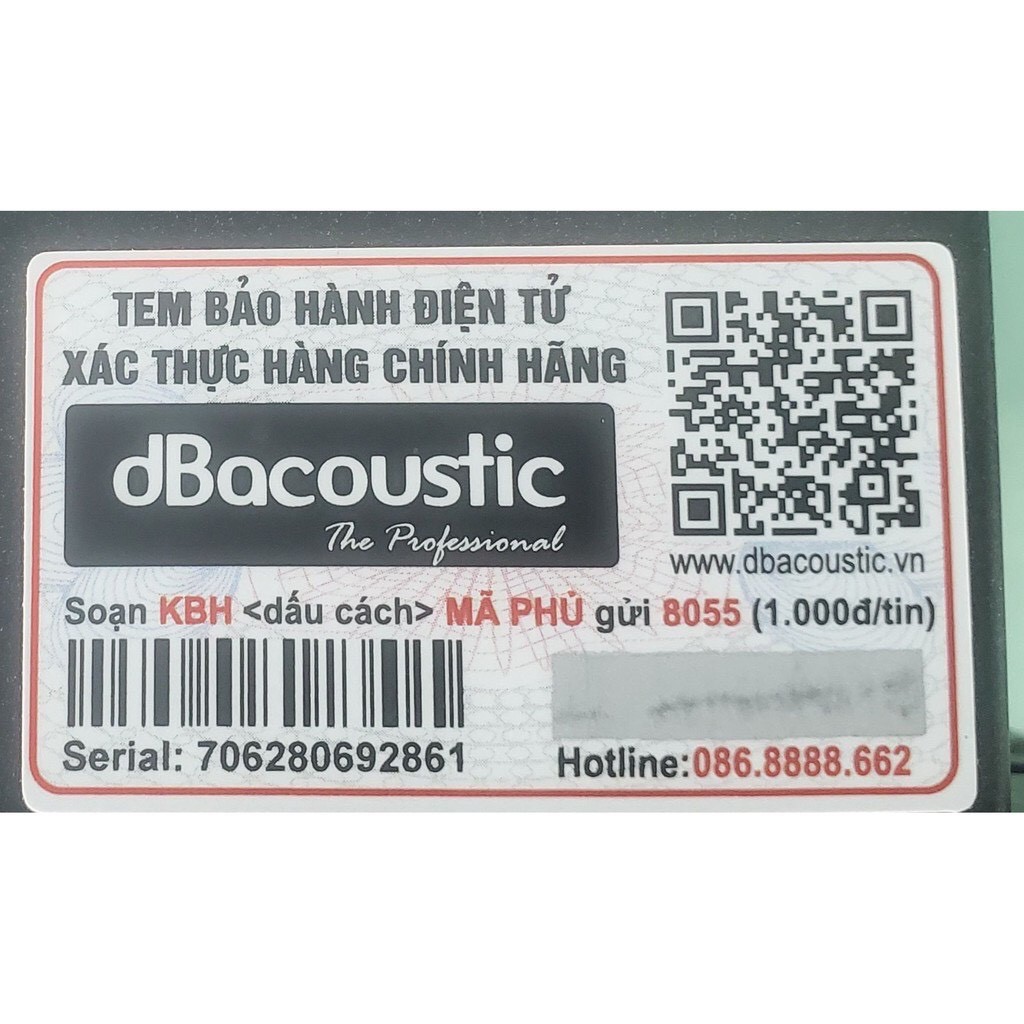 Quản lý nguồn DB Acoustic P102 Pro chính hãng 100%