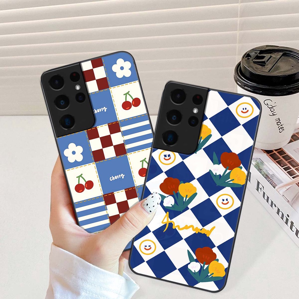 Ốp Samsung S21 Ultra họa tiết hoa, gấu thời trang, ốp dẻo bền đẹp