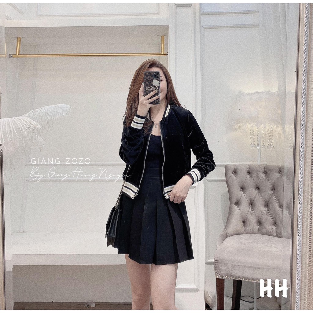 ÁO KHOÁC NHUNG 2 LỚP BO NHŨ