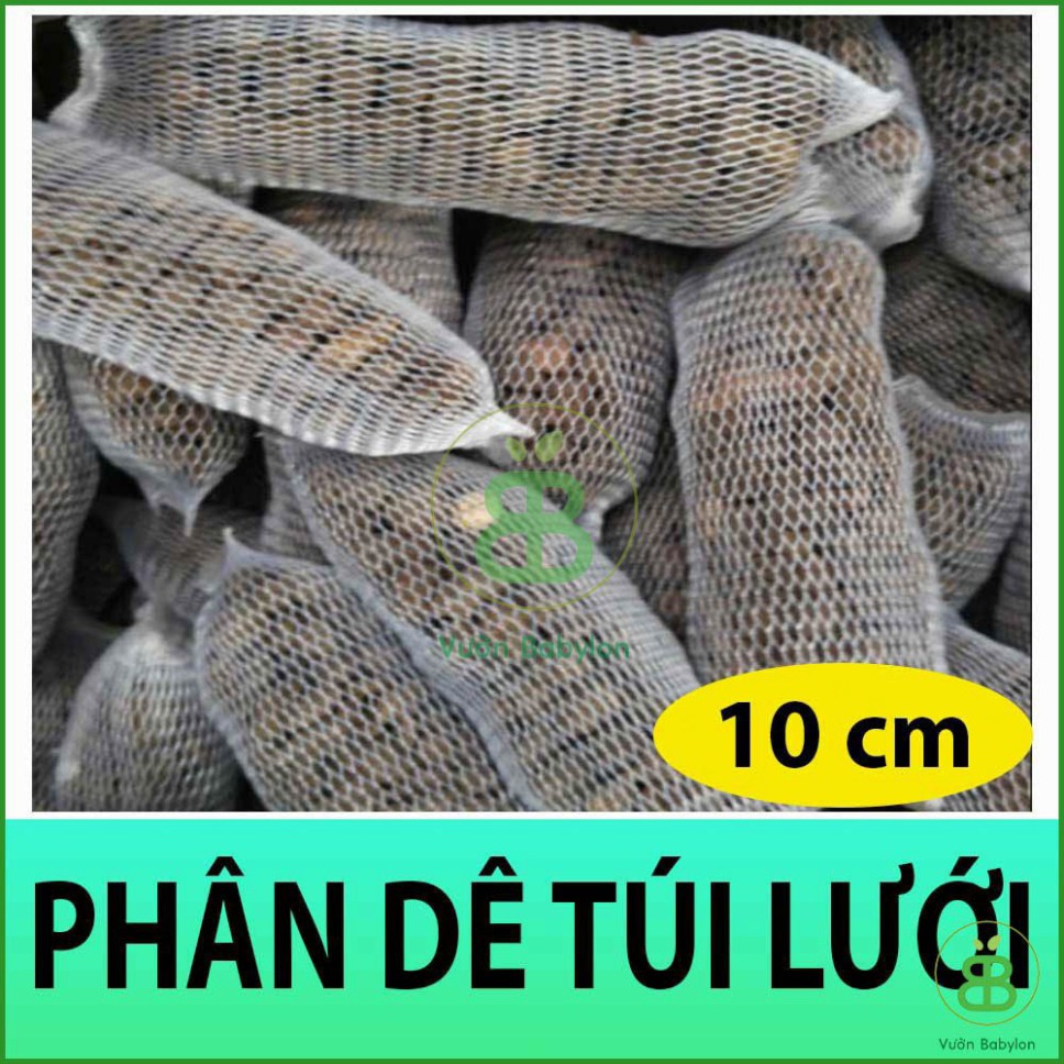 Phân Dê Túi Lưới ⚜️FREESHIP⚜️ Bón Lan combo 20 túi 10cm Tiện Dụng [ Đã Xử Lý Nấm ]