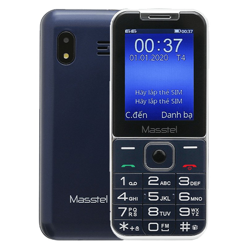 Điện Thoại Masstel IZI 230 Điện Thoại Pin Trâu Loa To Bàn Phím To - Bảo Hành Chính Hãng | BigBuy360 - bigbuy360.vn