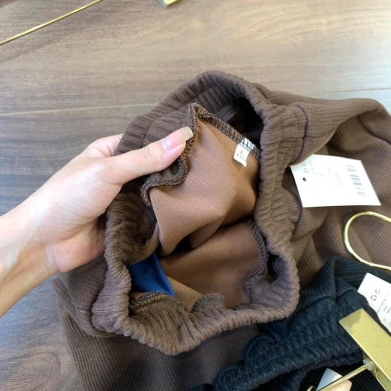 quần baggy nỉ 4 màu