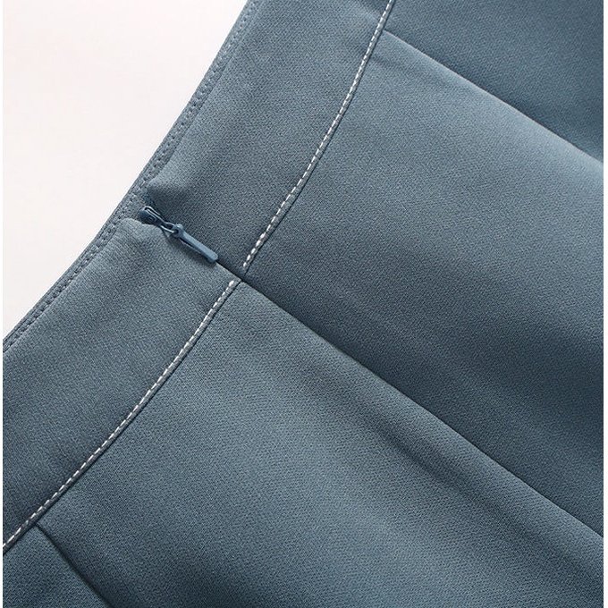 Short skirt women's Korean High Waist Chiffon A-line skirt 2022 new loose skirt