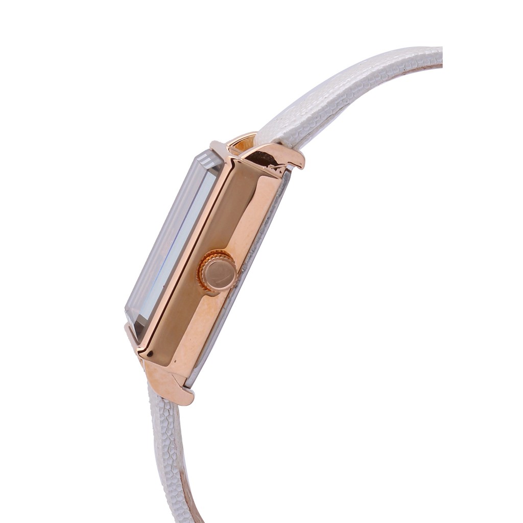 Đồng hồ nữ Julius Ja-787 dây da (trắng)
