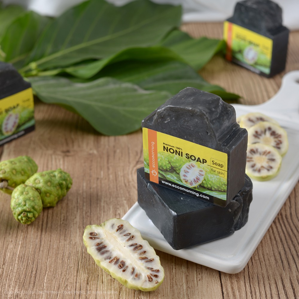 Xà Bông Trái Nhàu Thiên Nhiên Handmade eccomorning - Noni Soap