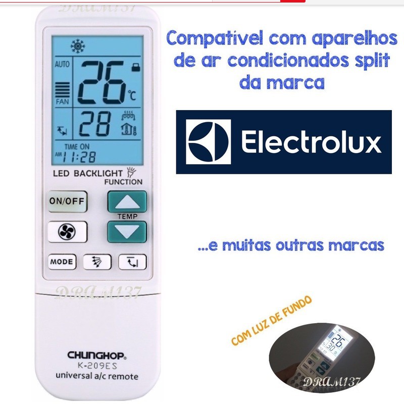 Điều khiển Remote Điều Hòa Đa Năng K-1038E ChungHop