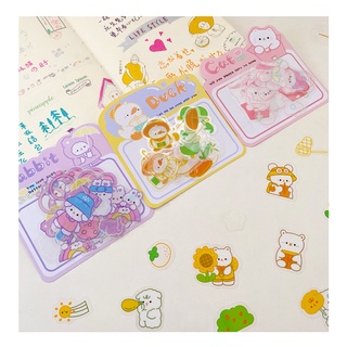 Set sticker PVC động vật siêu đáng yêu