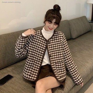 Áo khoác nữ caro ulzzang Hàn Quốc
