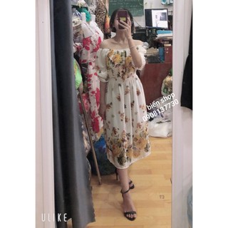 Đầm voan tay lỡ