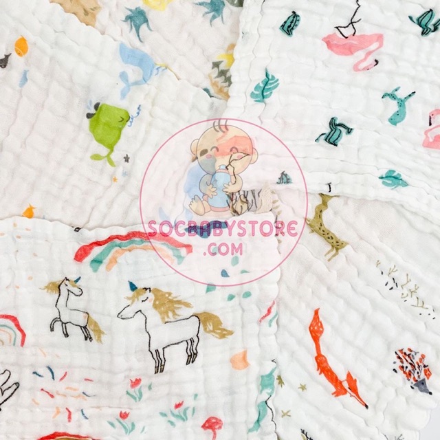 Khăn sữa xô 4 lớp