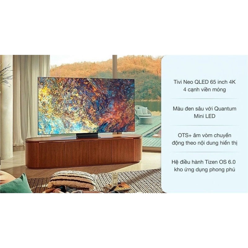 Smart Tivi Neo QLED 4K 65 inch Samsung QA65QN90A
