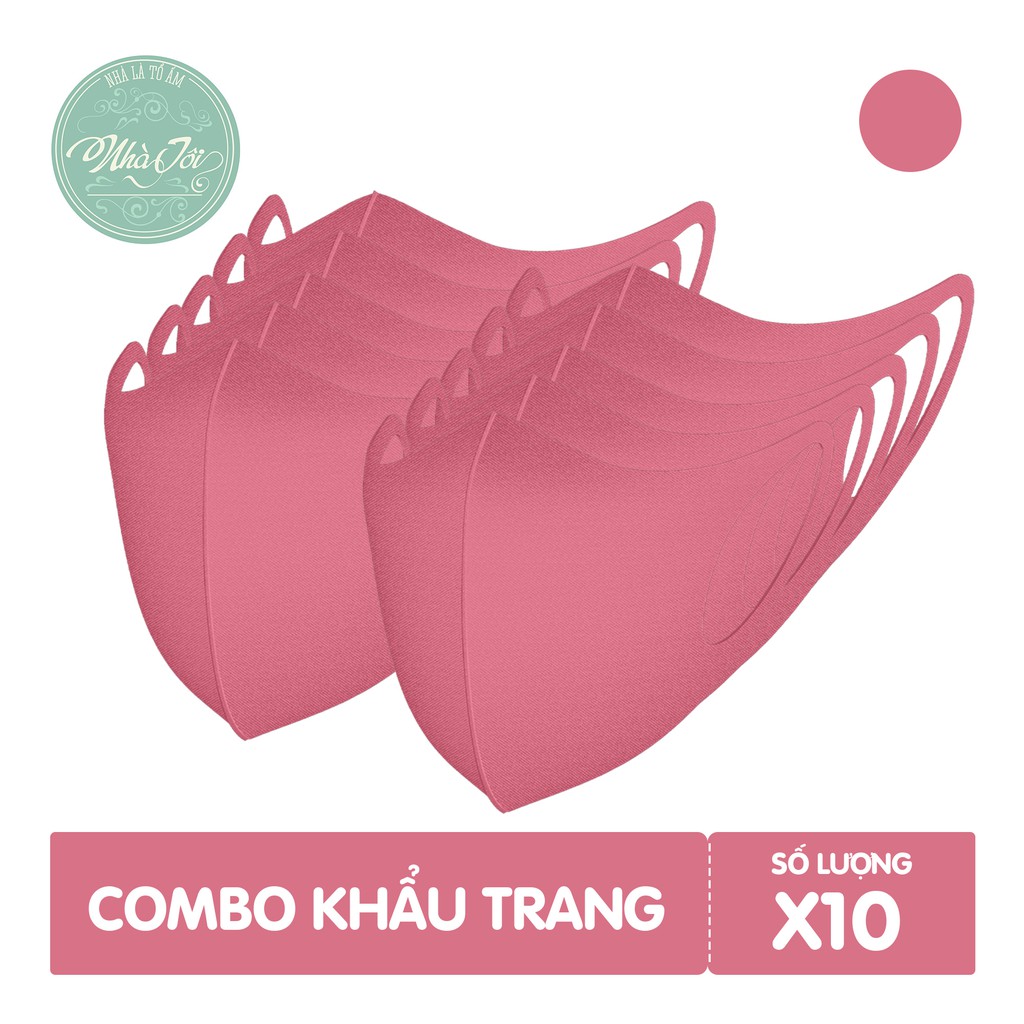 Khẩu Trang Vải Su Combo 10 Cái KTV-2 | BigBuy360 - bigbuy360.vn