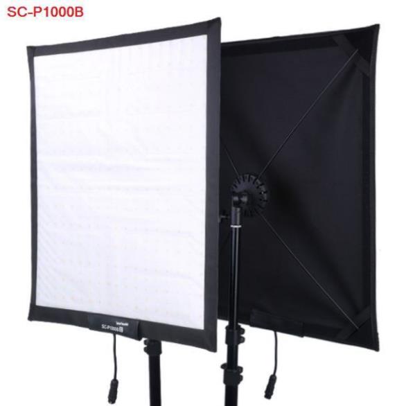 Bộ 2 đèn led cuộn 200w NiceFoto SCP1000B 5600K