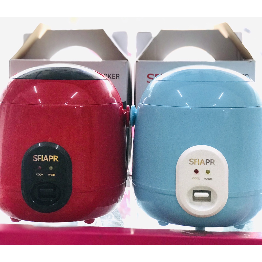 Nồi Cơm Điện Mini SRAPP 0.8 Lít Tặng Kèm Khay Hấp, Bảo Hành 12 Tháng, Dễ Thương, Tiện Dụng