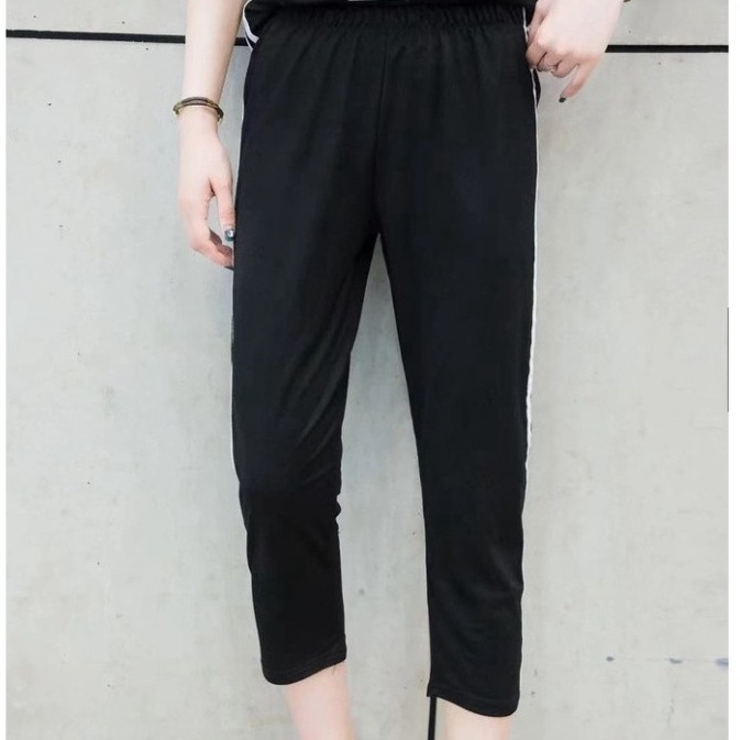 Bộ đồ nữ mặc nhà, Quần lửng cá tính, Chất cotton co giãn mát mềm cực xinh