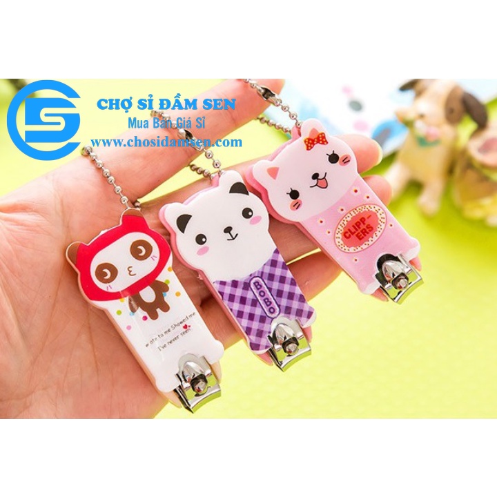 Bấm Móng Tay Hoạt hình Dễ thương, Phụ kiện Gắn chìa khóa siêu cute. Giao màu ngẫu nhiên B04-BamMT-HH