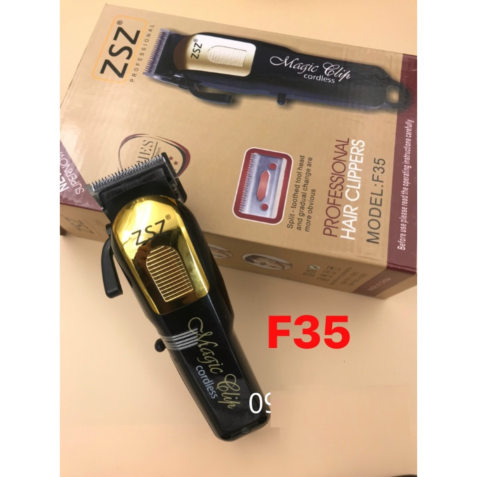 Tông Đơ Cắt Tóc Lưỡi Kép Cao Cấp Professional Hair Clipper With Fade Blade Stagger-teeth