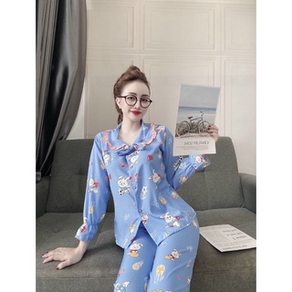 Bộ tiểu thư lụa hàn cao cấp