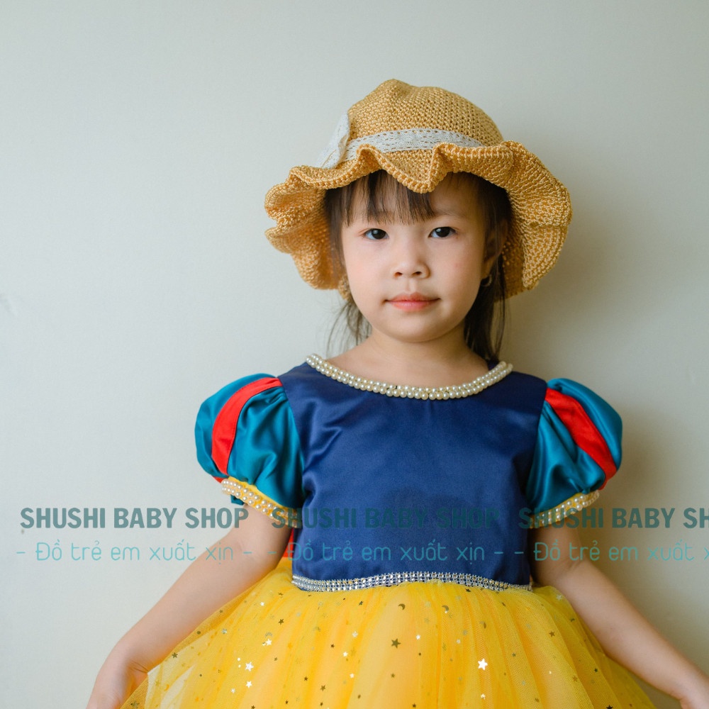 mũ cói nón cói đi biển cho bé gái bé trai và mẹ handmade đính nơ, mũ cói azuma có dây SHUSHI