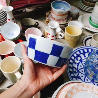 [ẢNH THẬT]Gốm sứ Nhật, đồ gốm Tô chén dễ thương cho bé