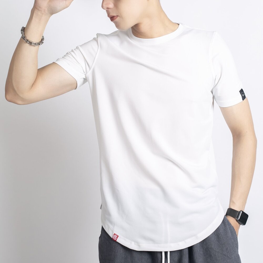 Áo thun vạt bầu coolmax JKSG, áo thun co giãn mát mẻ, áo vạt bầu ít nhăn, thoáng mát thích hợp vận động, tập thể thao