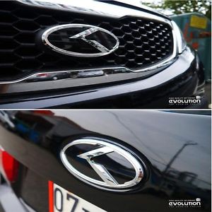 Bộ logo Kia chữ K 7 chi tiết cho KIA & HYUNDAI