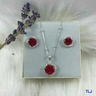 Bộ hoa hồng bọc bạc