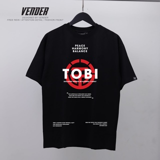Áo thun tay lỡ Basic Tee Oversize TOBI, Chất cotton 100% (V89)