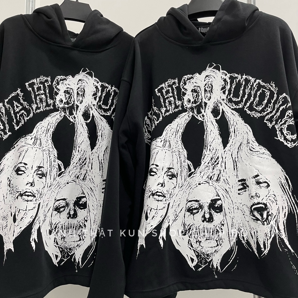Áo hoodie vah studio DEVIL PUPPETS Áo khoác nỉ vah.studio Devil Puppets chất nỉ bông cao cấp kun shop unisex